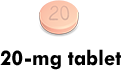 20-mg tablet